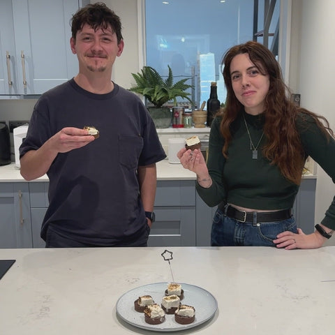 Marshmallow and Chilli Chocolate Tartlets