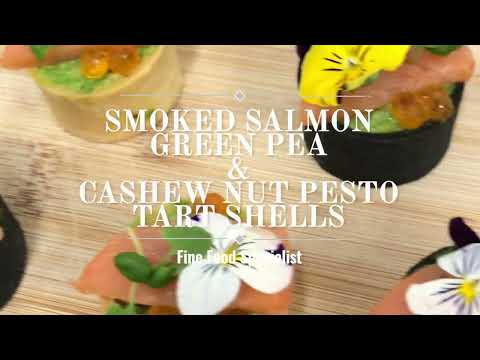 Mini Savoury & Charcoal Tartlet Shells, x 24 of each colour