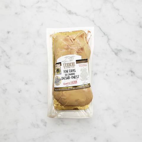 Raw Duck Foie Gras Extra, Frozen, +/-500g FOGR-DUFG-0000143-147