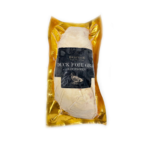 Duck Foie Gras, Deveined, Frozen, +/-600g Impexon Hungary KFT Duck Foie Gras, Deveined, Frozen, +/-550g