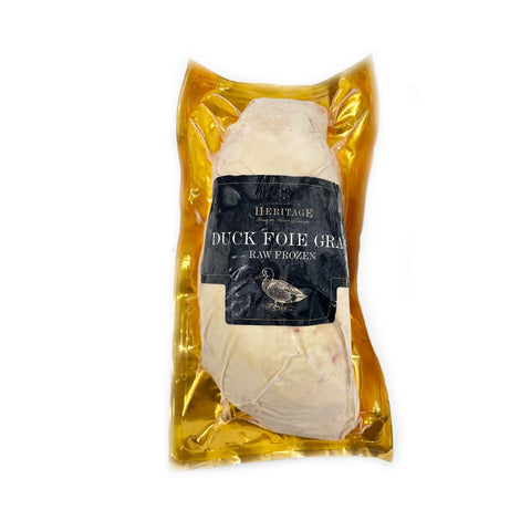 Duck Foie Gras, Deveined, Frozen, +/-600g Impexon Hungary KFT Duck Foie Gras, Deveined, Frozen, +/-550g