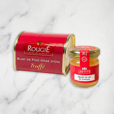Rougie Goose Foie Gras & Sweet Wine Jelly Gift Set