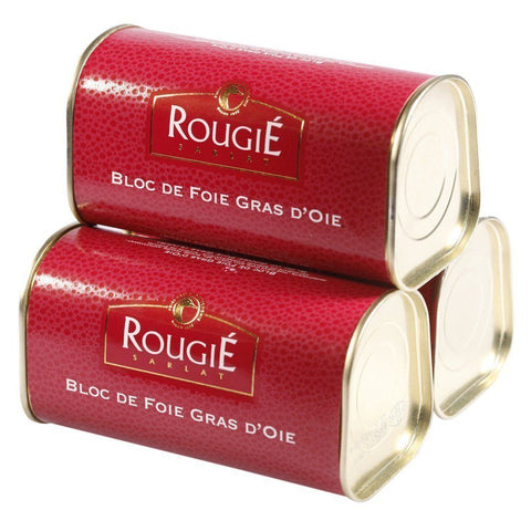 Rougie Goose Foie Gras Set, 3 x 210g Euralis GOFG-GIID-0001458-147