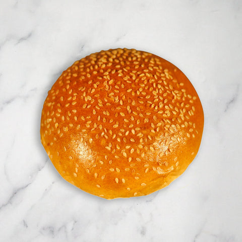 Sesame Brioche Burger Buns (10cm), from Frozen, x 10 Park Bakery Miniatures BAKE-SPBU-0001846-147-10buns