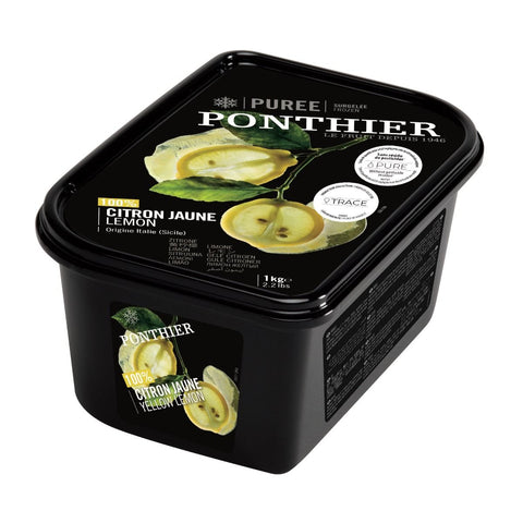 Sicilian Lemon Puree, Ponthier, Frozen, 1kg Classic Fine Foods UK Ltd FRPR-FRFP-PONTH-SCILEM-02203