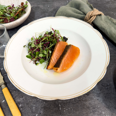 Smoked Salmon Belly, Frozen, +/-650g