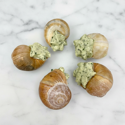 Snails Prepared In Shells, Frozen, x 24 Smith and Brock FRSP-SEAF-0000254-148