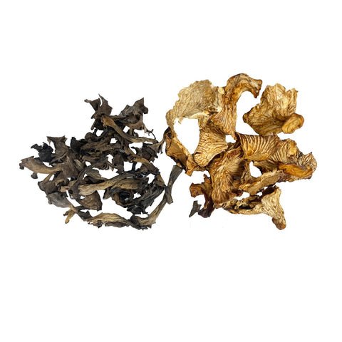 Dried Trompette & Girolle Mix Fine Food Specialist LIMITED MUSH DRMU-0000973-149