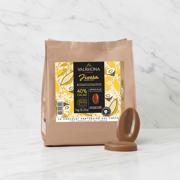 Buy Valrhona Lait Jivara Chocolate Couverture Beans Online London