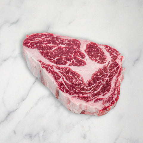 Wagyu Beef Ribeye Steak, BMS 6-7, Frozen, +/-400g Kingsbury Wagyu Ltd SPBE-WABE-0000975-148