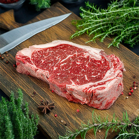 Wagyu Sirloin, Thick Cut, BMS 6-7