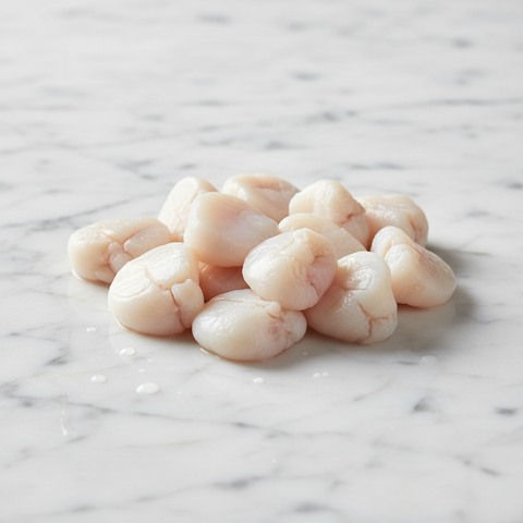 Wild Monkfish Cheeks, Frozen, 500g Reach Food Service Ltd SEAF-FRFI-0003500-147