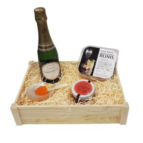Buy Salmon Caviar Champagne Hamper Online In London
