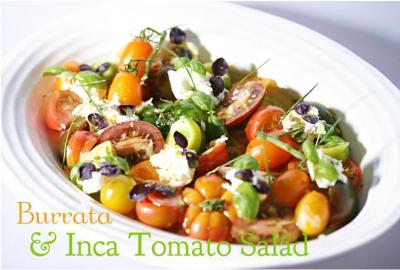 Burrata & Inca Tomato Salad