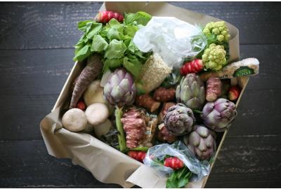 seasonal vegetable box
