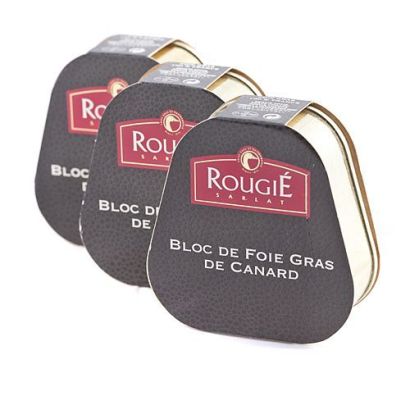 Rougie Duck Foie Gras, 3 x 75g