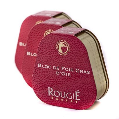 Rougie Goose Foie Gras, 3 x 75g 