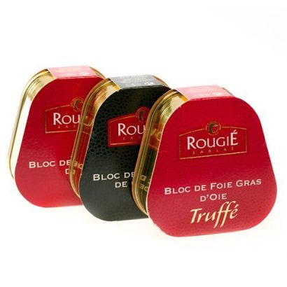 Rougie Foie Gras Bloc, Mixed Set, 3 x 75g
