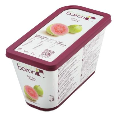 Guava Puree, Frozen, Boiron, 1kg