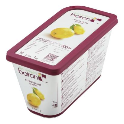 Lemon Puree, Frozen, Boiron, 1kg