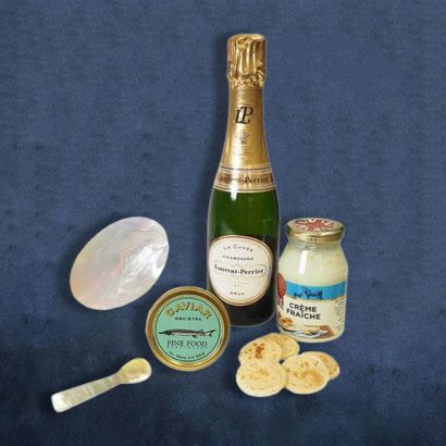 Luxury Oscietra Caviar Champagne Gift Set