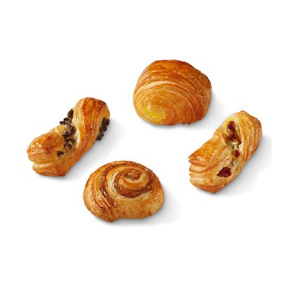 Mixed Mini Pastries, Bake From Frozen, 35 x 4 Flavours x 28-40g