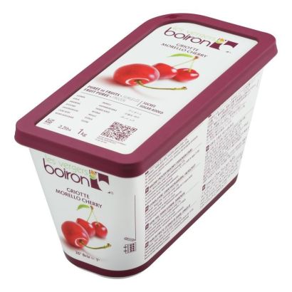 Morello Cherry Puree, Frozen, Boiron, 1kg