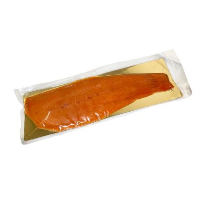 Side Scottish Smoked Salmon, Long Sliced, +/-1kg