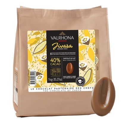 Valrhona Lait Jivara Melting Chocolate, 40%, 1kg