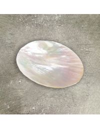 Mother of Pearl Caviar Plate, 3.5 inch