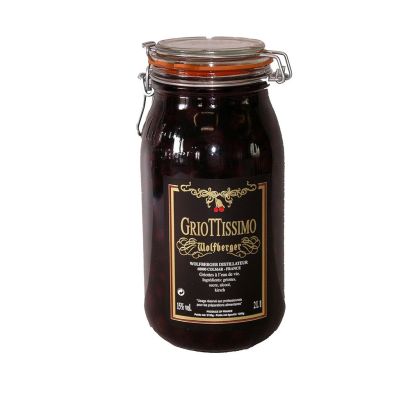 Griottine Cherries Pitted in Kirsch 15%, 2L