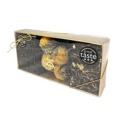 Fine Chinese Tea Trio Gift Box 