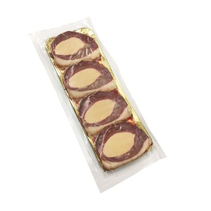 packed duck breast with foie gras 110g