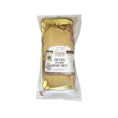 Raw Duck Foie Gras, (1st Choice), Frozen, +/-600g