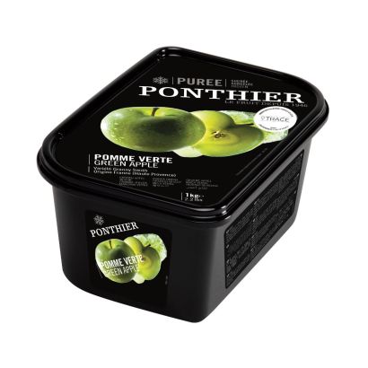 Green Apple Puree, Ponthier, Frozen, 1kg
