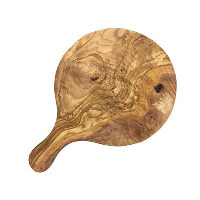 Olive Wood Cheeseboard with Handle