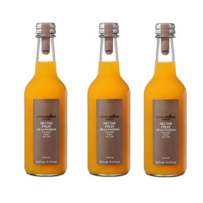 Alain Milliat Passion Fruit Nectar, 3 x 330ml