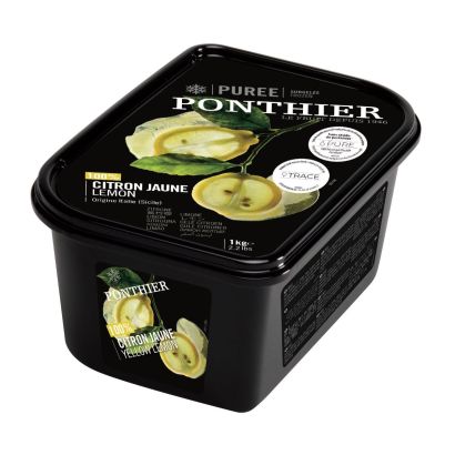 Sicilian Lemon Puree, Ponthier, Frozen, 1kg