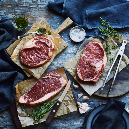 Gourmet Steak Box, Frozen, 3 x 400g, (serves 5)