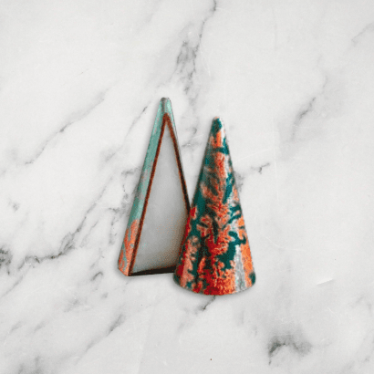 Venetian Handcrafted Coconut-Filled Chocolate Canape Cones