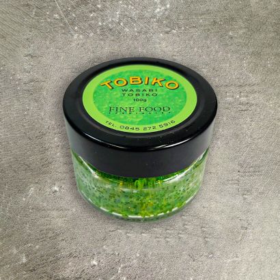 Wasabi Tobiko, Frozen, 100g