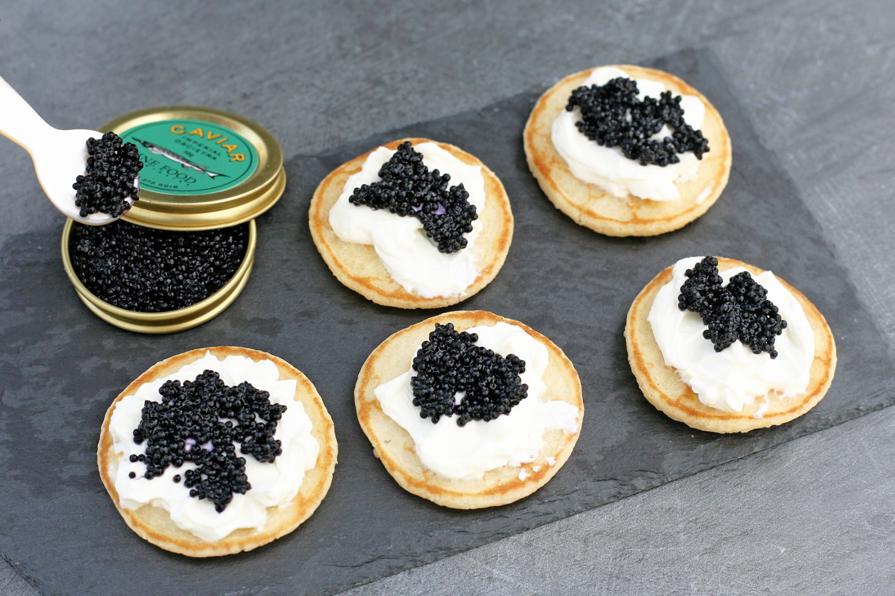 Caviar Blinis