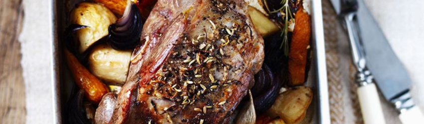 roast of lamb for Easter