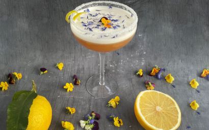 Earl Grey and Bergamot Martini