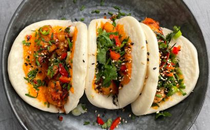 Spicy Lobster Bao Buns