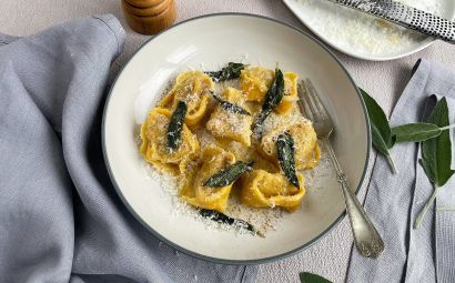 Osso Bucco Tortelloni with Sage Butter 
