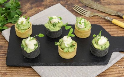 Guacamole & Creme Fraiche Tartlets