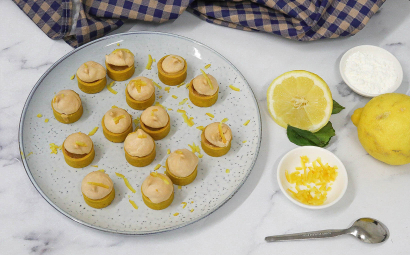 Lemon & Yuzu Meringue Tartlets