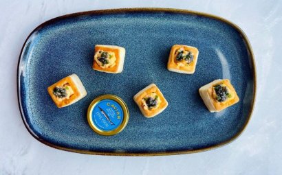 Soft Scrambled Eggs & Beluga Caviar Vol Au Vents