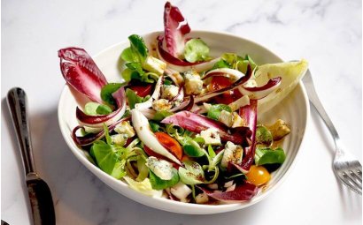 Spring Leaf Tardivo, Chicoroy and Stilton Salad